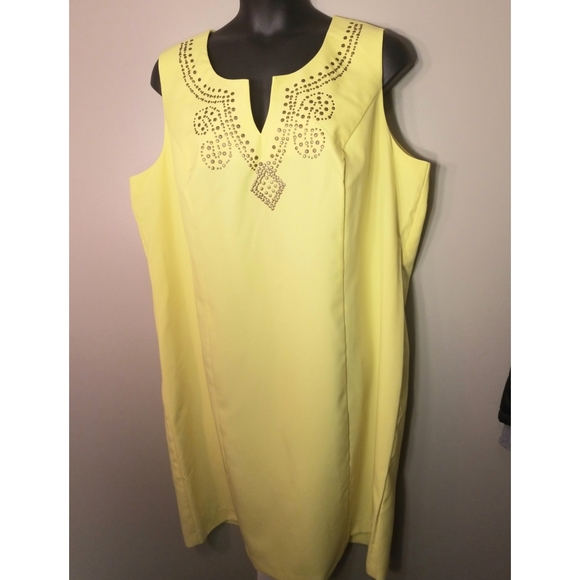 Roaman's Dresses & Skirts - Roaman's Sleeveless Sheath Dress Size 26W